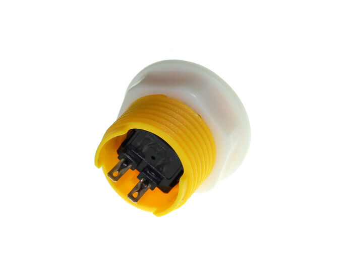 27.5mm Arcade Game Push Button - Yellow - Image 3