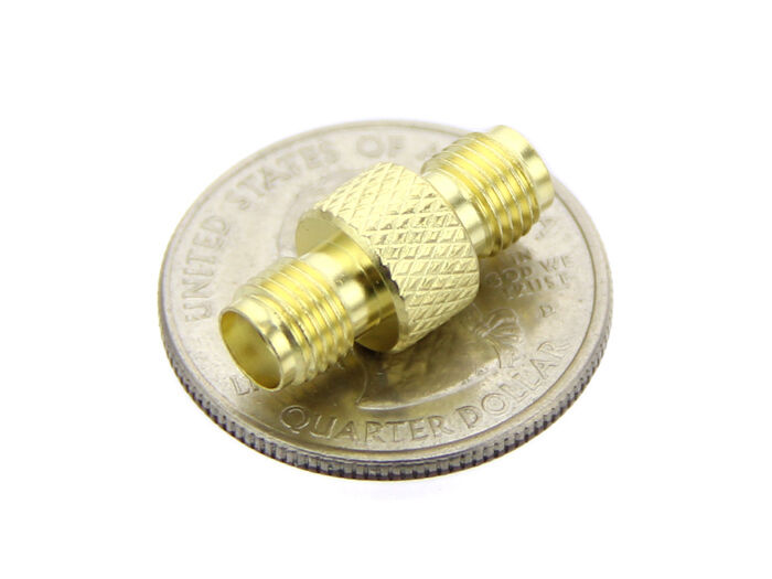 SMA Female to SMA Female Jack Straight Adapter - Image 2