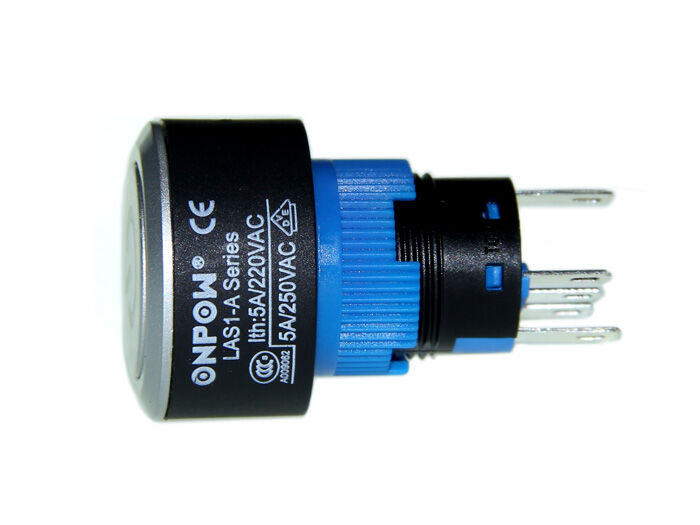 Latching Pushbutton Switch With Power Logo - Image 4