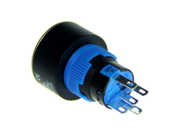 Latching Pushbutton Switch With Power Logo - Image 3