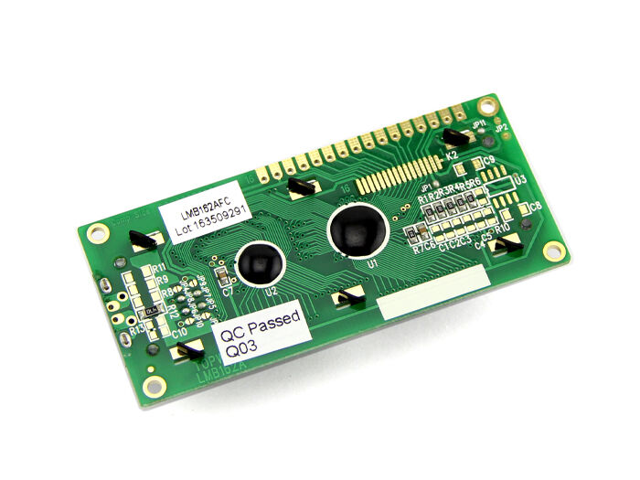 LCD 16x2 Characters - White Text Blue Background - Image 3