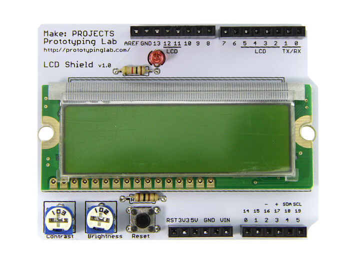 LCD Shield Kit - Black on Green - Image 4