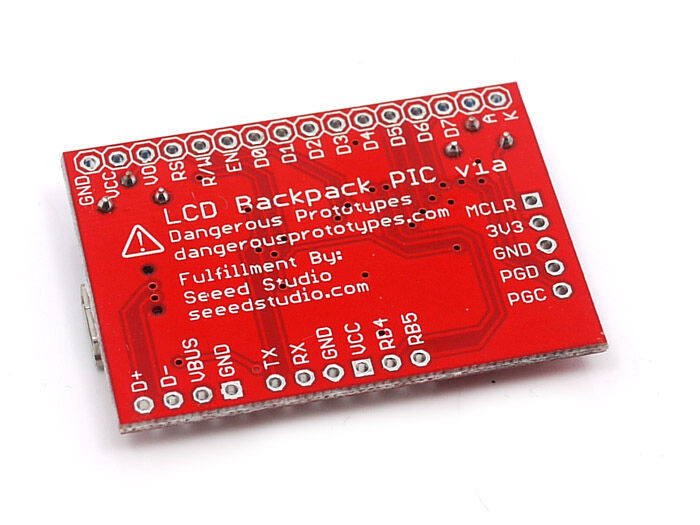 USB and serial enabled LCD backpack - Image 2