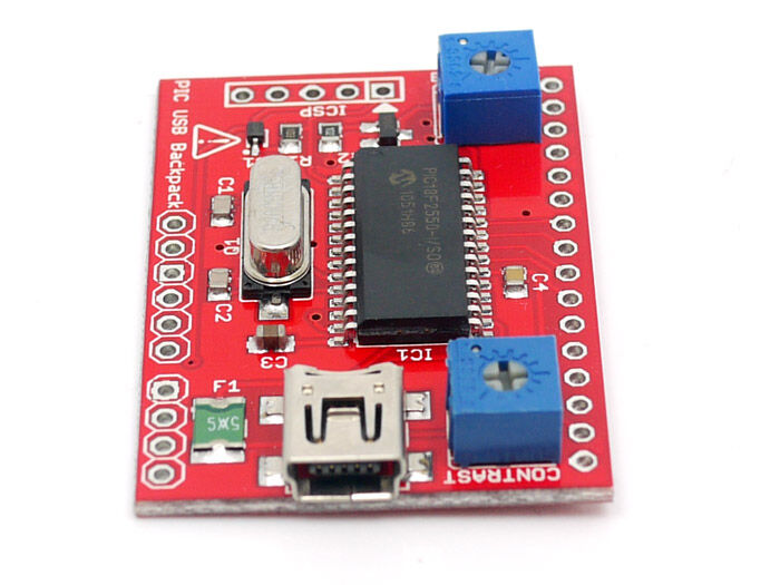 USB and serial enabled LCD backpack - Image 3
