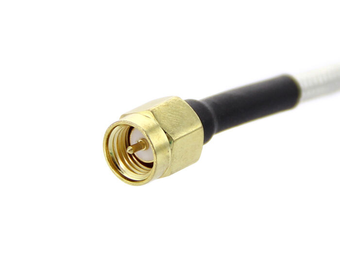 SMA M&F 6GHz Semi-Flexible cable RG402 - 10cm - Image 3