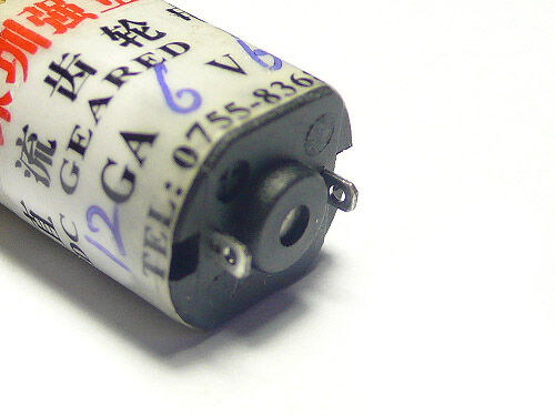 Gear (reduction ) motor p12 6V 60RPM - Image 2