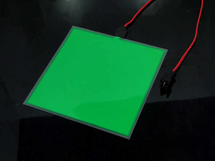 EL Panel - Green 10cm x 10cm - Image 2
