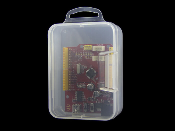 Plastic storage box - transparent - Image 2