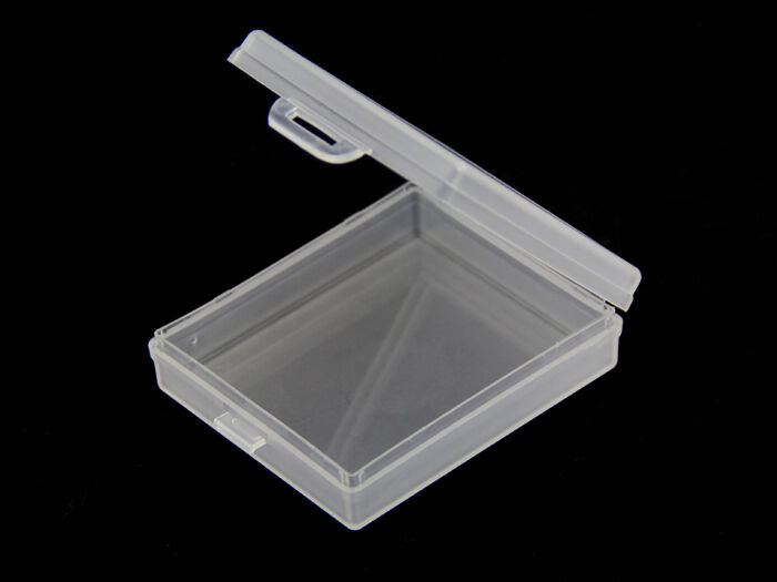 Plastic storage box - transparent small - Image 2