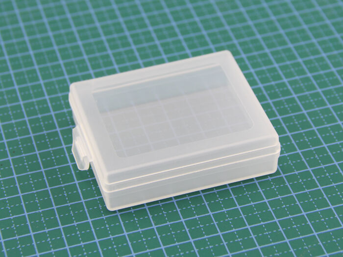 Plastic storage box - transparent small - Image 4