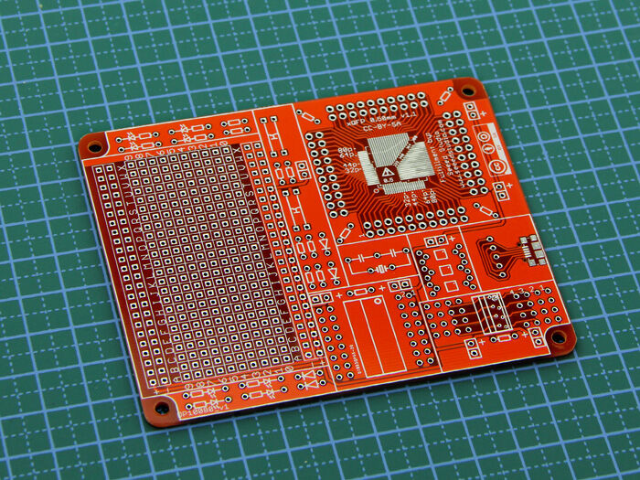 QFP surface mount protoboard - 0.80mm + 0.50mm - Image 4