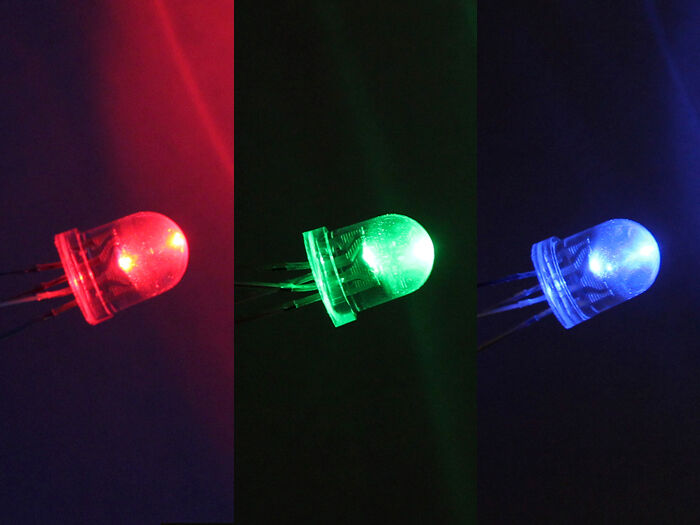 8mm RGB Led lamp common Cathode (10 PCs) - Image 3