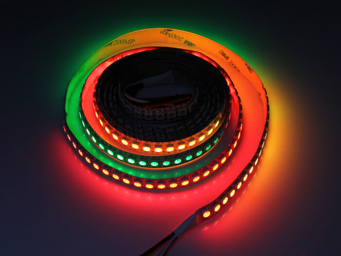 WS2812B Digital RGB LED Flexi-Strip 144 LED - 1 Meter - Image 2