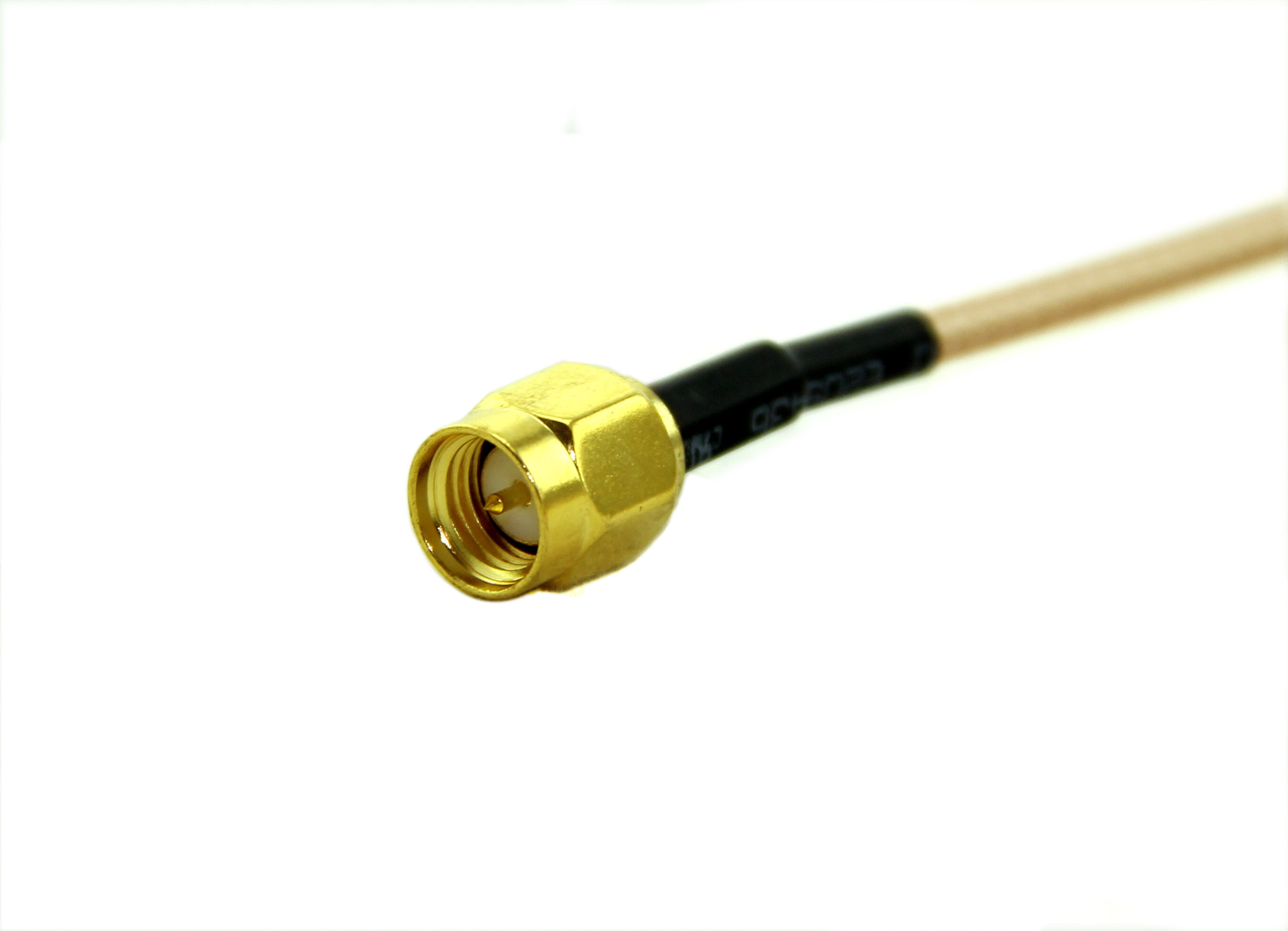 50cm length - SMA male to SMA male plug pigtail cable RG316 - Image 3