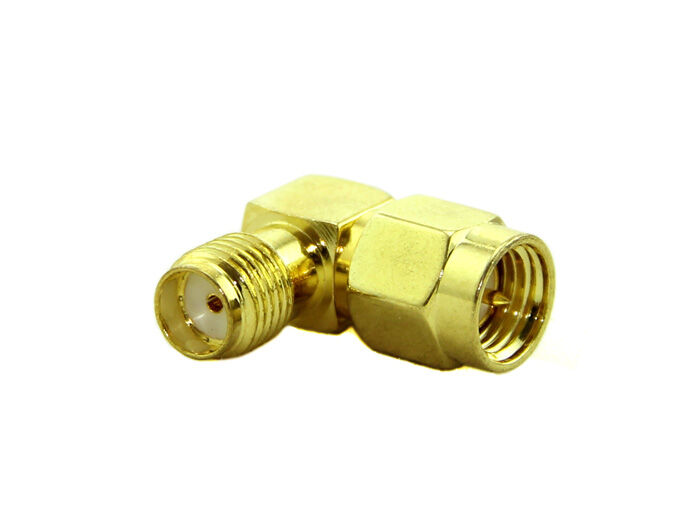 SMA adapter SMA Plug to SMA Jack right angle - Image 4