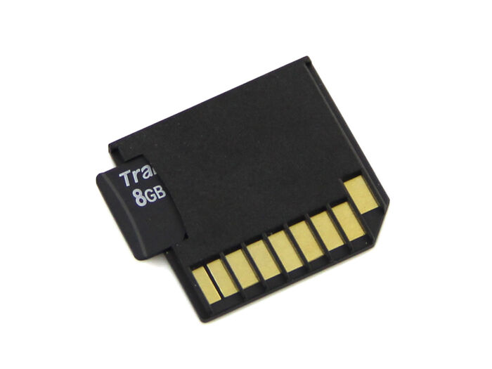 Micro SD Card Adapter for Raspberry & Macbooks - Black - Image 2