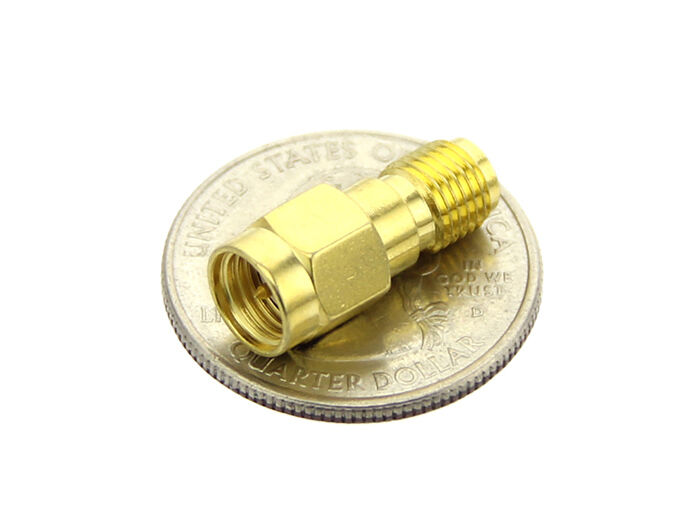 SMA Adapter SMA Plug to SMA Jack straight - SMA Port Saver - Image 2