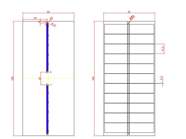 Small Solar Panel 80x180mm 2W - Image 4