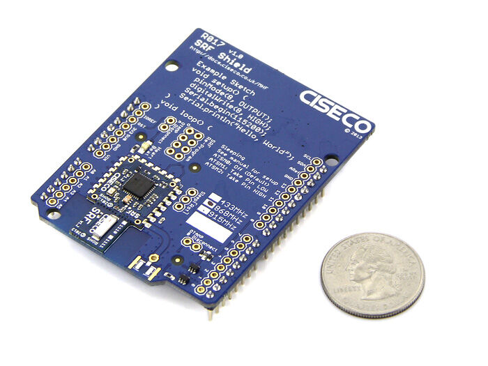 SRF shield - Wireless transciever for all Arduino type boards - Image 4