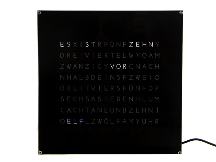 Clock THREEjr (with black faceplate) German version - Image 2