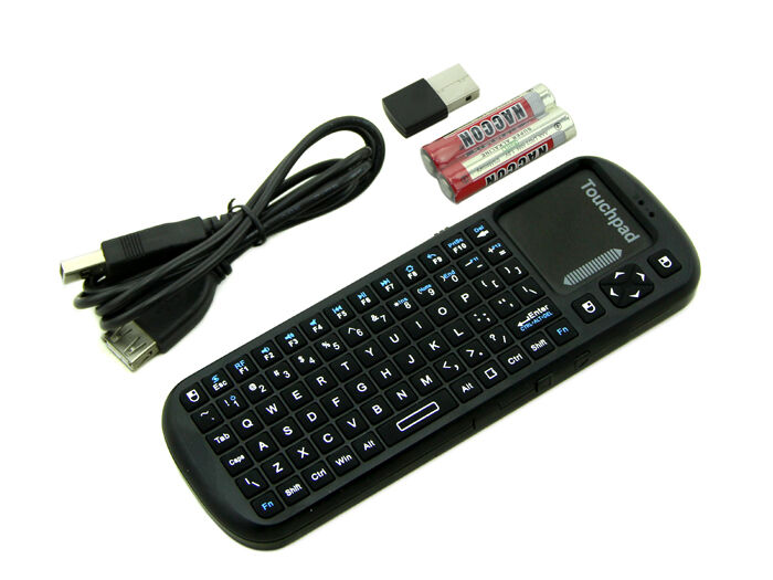 Mini Wireless Keyboard and Touchpad Mouse - Image 2