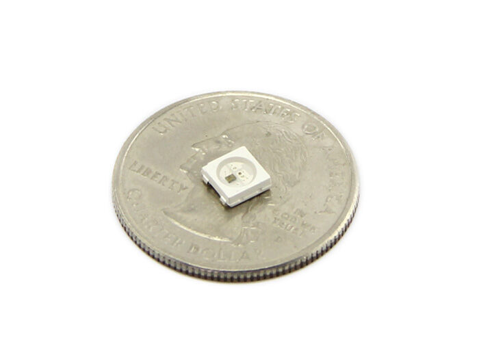 WS2812B RGB LED with Integrated Driver Chip (10 PCs pack) - Image 2
