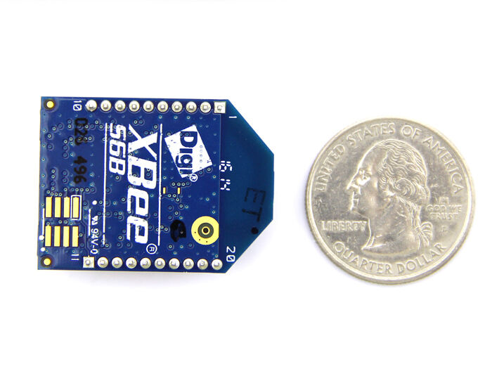 XBee Wi-Fi Module 2400MHz 72000Kbps 20-Pin - XB2B-WFPT-001 - Image 2