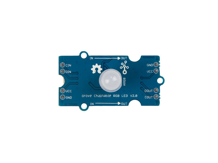 Grove – Chainable RGB LED V2.0 - P9813:1024 cascade point light and full-color LED - Image 2