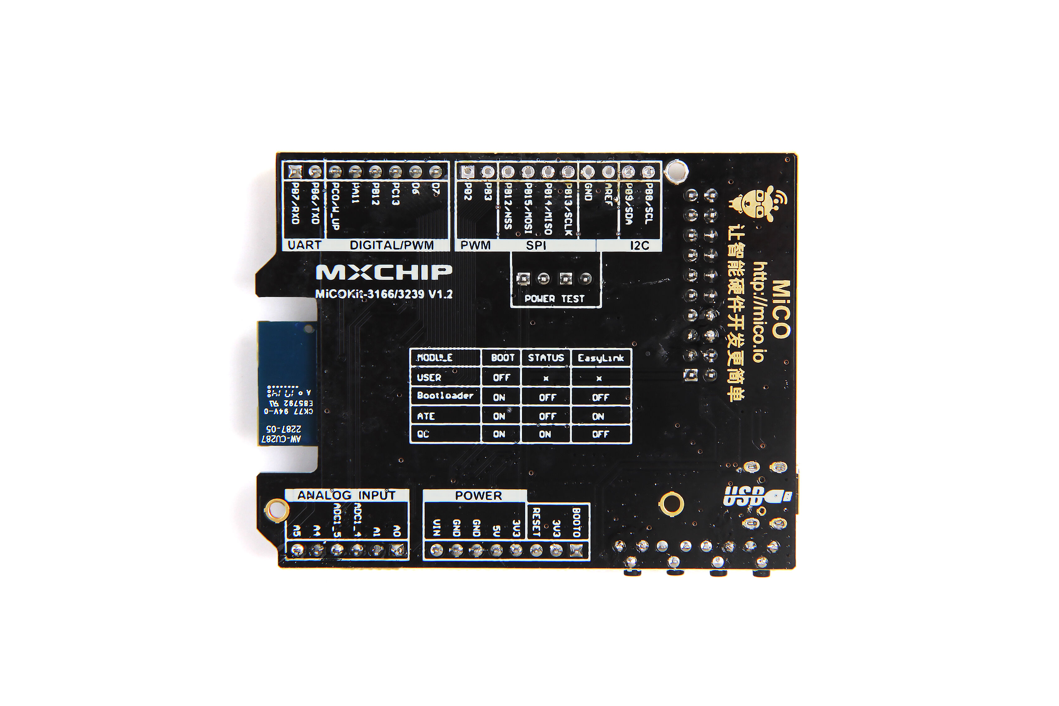 MiCOKit-3166 Development Board - Image 2