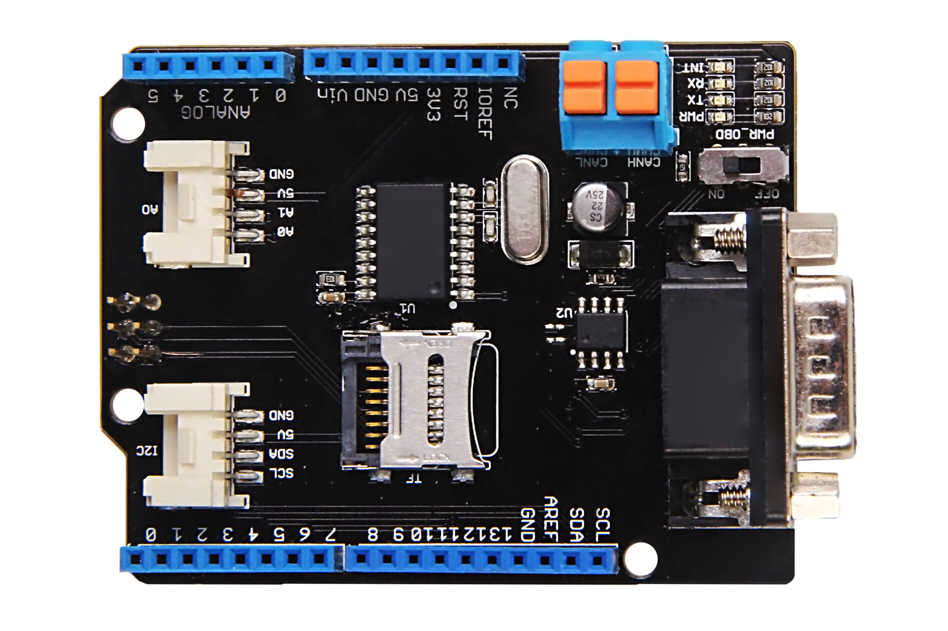 CAN-BUS Shield V2 - high-performance MCP2515 controller & MCP2551 transceiver - Image 2
