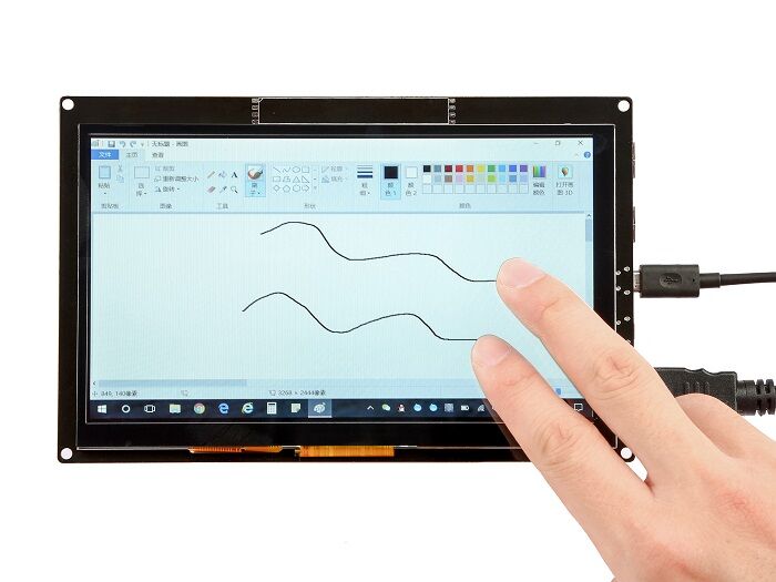 7 inch 1024x600 Capacitive TouchScreen - Image 3