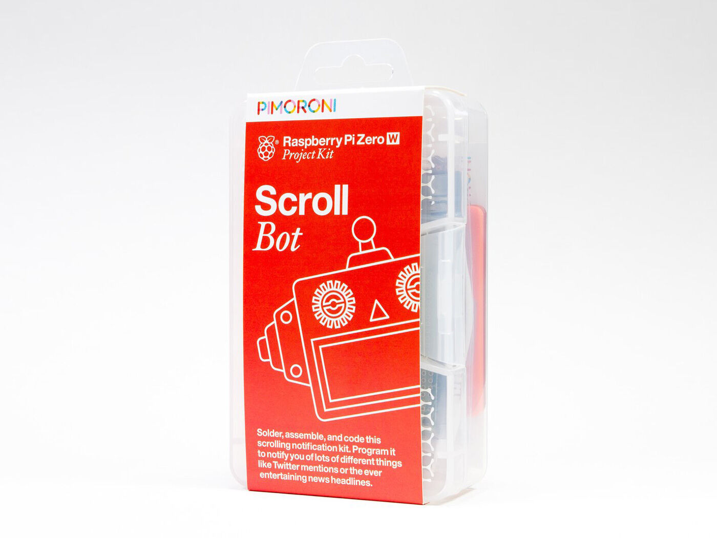 Pimoroni Scroll Bot - Pi Zero W Project Kit, scroll the news,weather,or your Twitter feed - Image 4