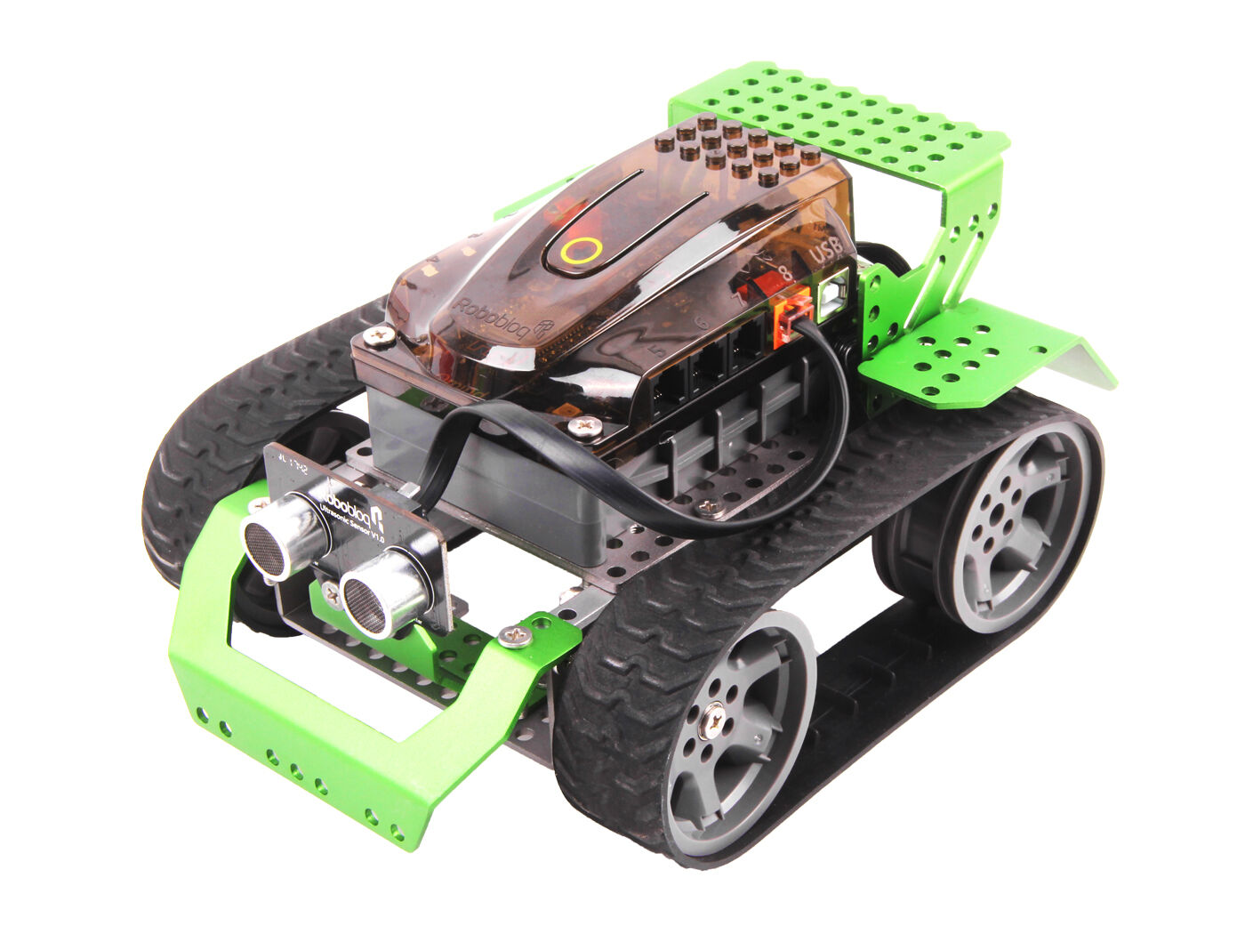 Robobloq Qoopers 6-in-1 Transformable Robot Kit,Arduino Coding & Graphical Programming, STEM Toy, Lego Compatibility - Image 8