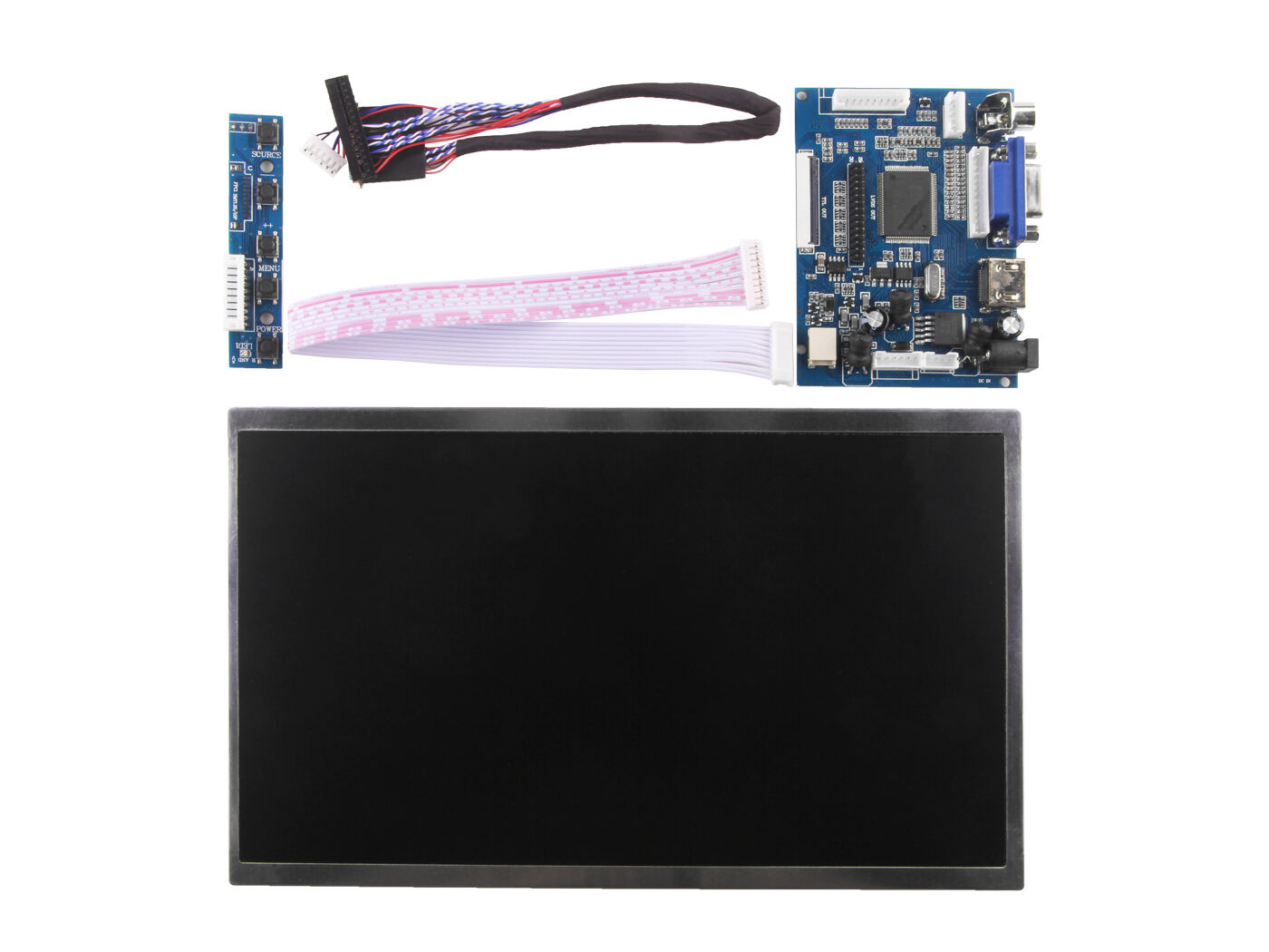 10.1 Inch LCD Display - 1366x768 HDMI&VGA&NTSC&PAL - Image 6
