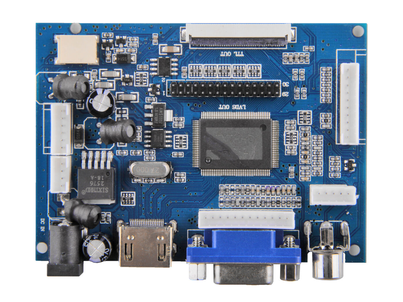 10.1 Inch LCD Display - 1366x768 HDMI&VGA&NTSC&PAL - Image 5