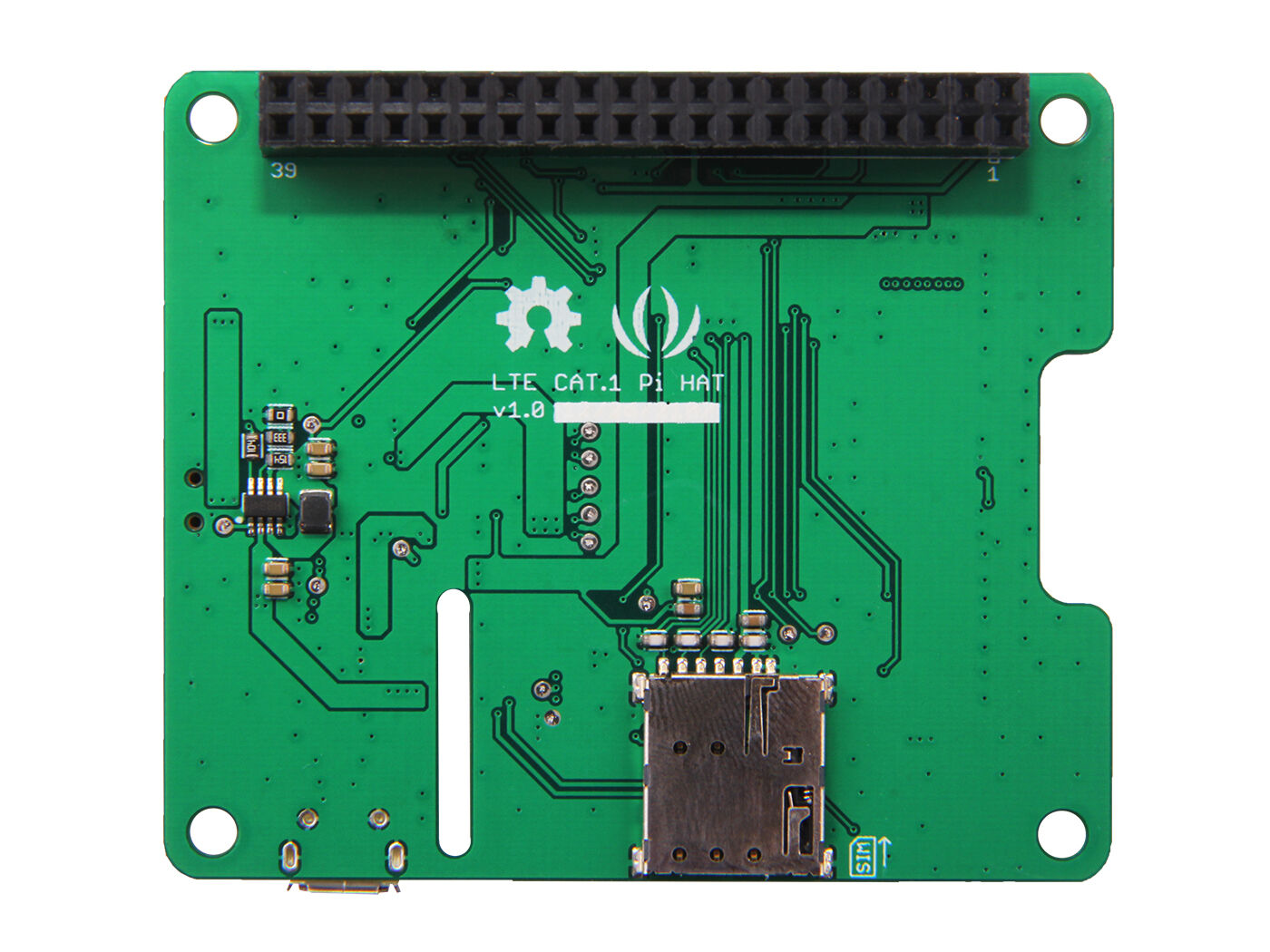 LTE Cat 1 Pi HAT (Europe) - Image 4