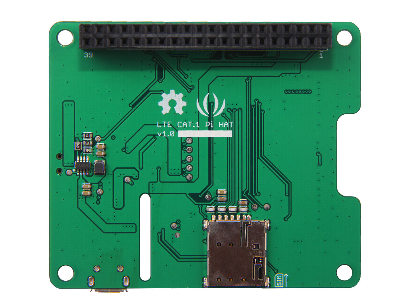 LTE Cat 1 Pi HAT (USA - AT&T) - Image 4