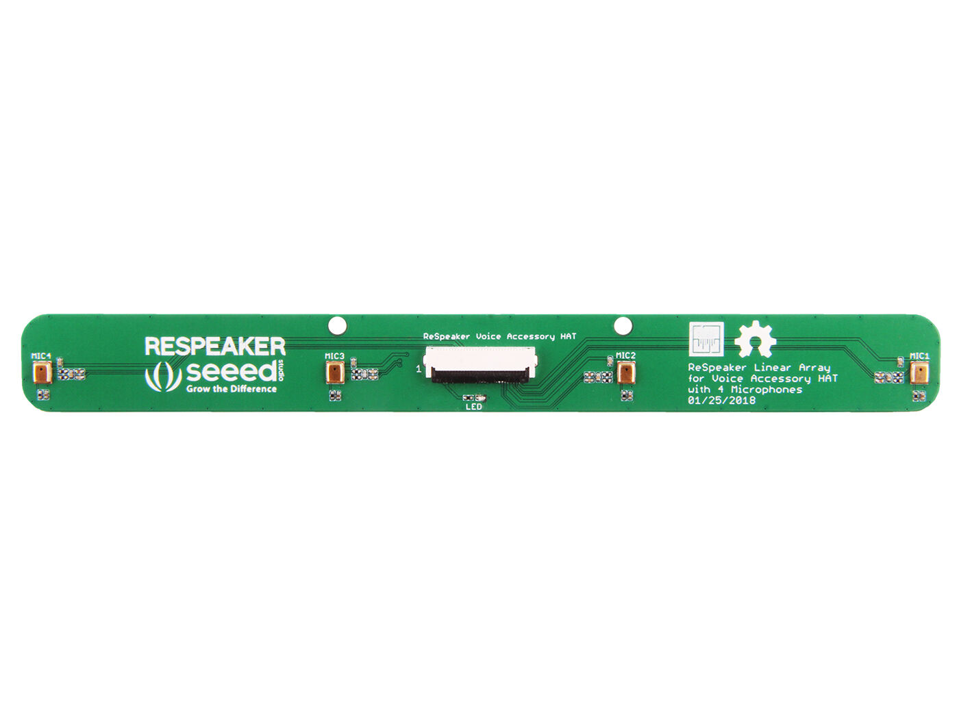 ReSpeaker 4-Mic Linear Array Kit for Raspberry Pi - Image 4