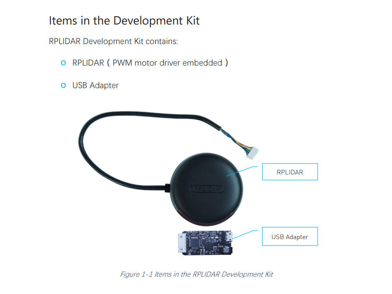 RPLiDAR A2M8 360 Degree Laser Scanner Kit - 12M Range - Image 5