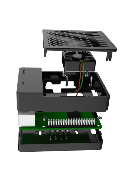 Raspberry Pi ABS Case Kit - Compatible with Raspberry Pi 3B/3B+ - Image 3