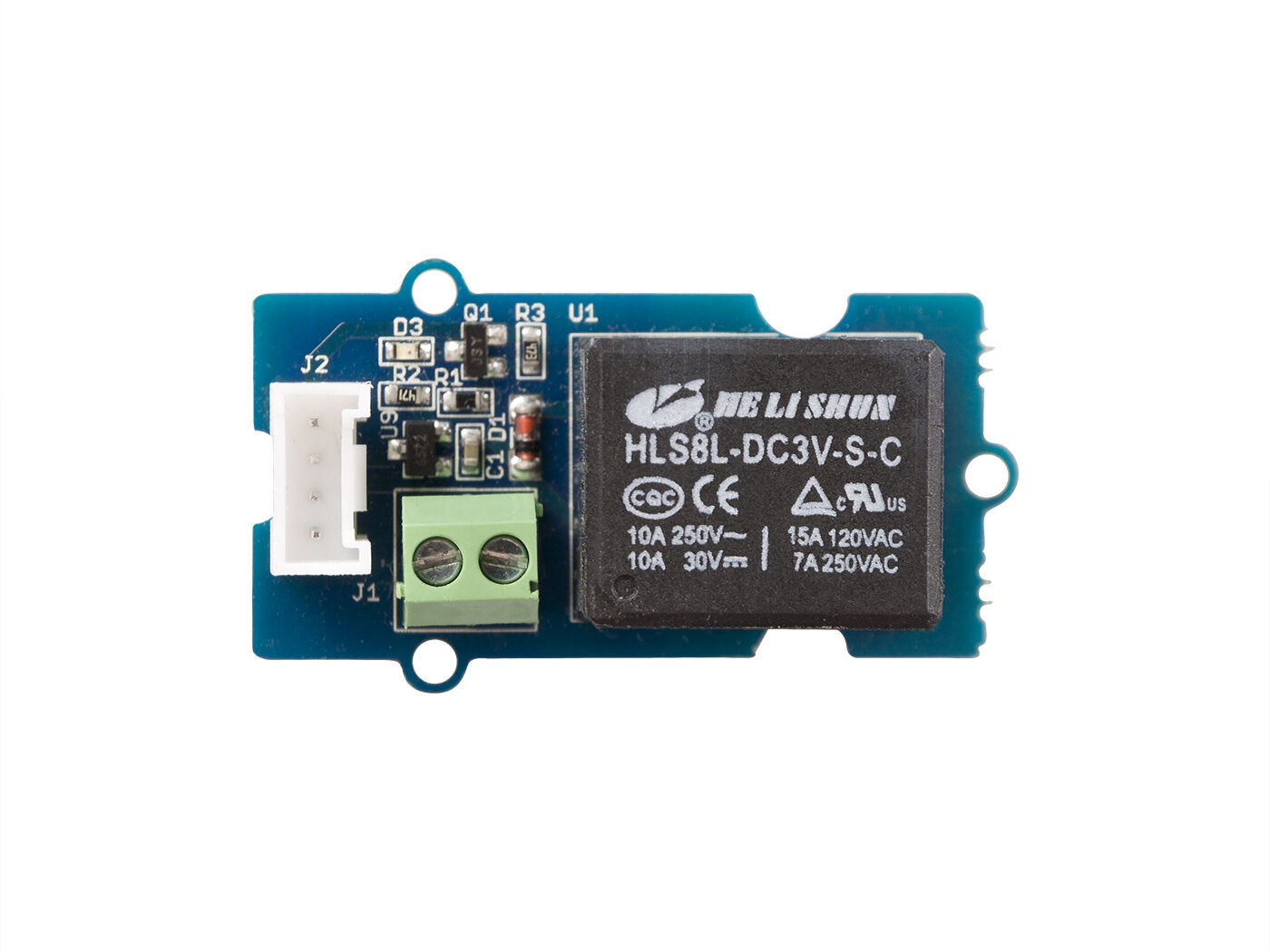 Grove - Relay High current 5V/10A small 1-way mechanical relay switch Arduino - Image 2