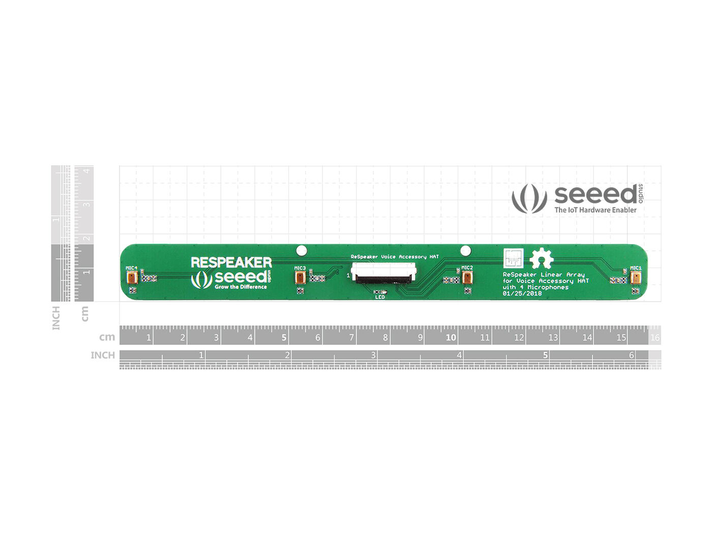 ReSpeaker 4-Mic Linear Array Kit for Raspberry Pi - Image 5