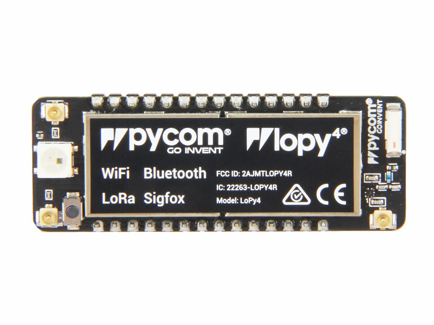 Pycom LoPy4 MicroPython enabled development board (LoRa, Sigfox, WiFi, Bluetooth) - Image 2