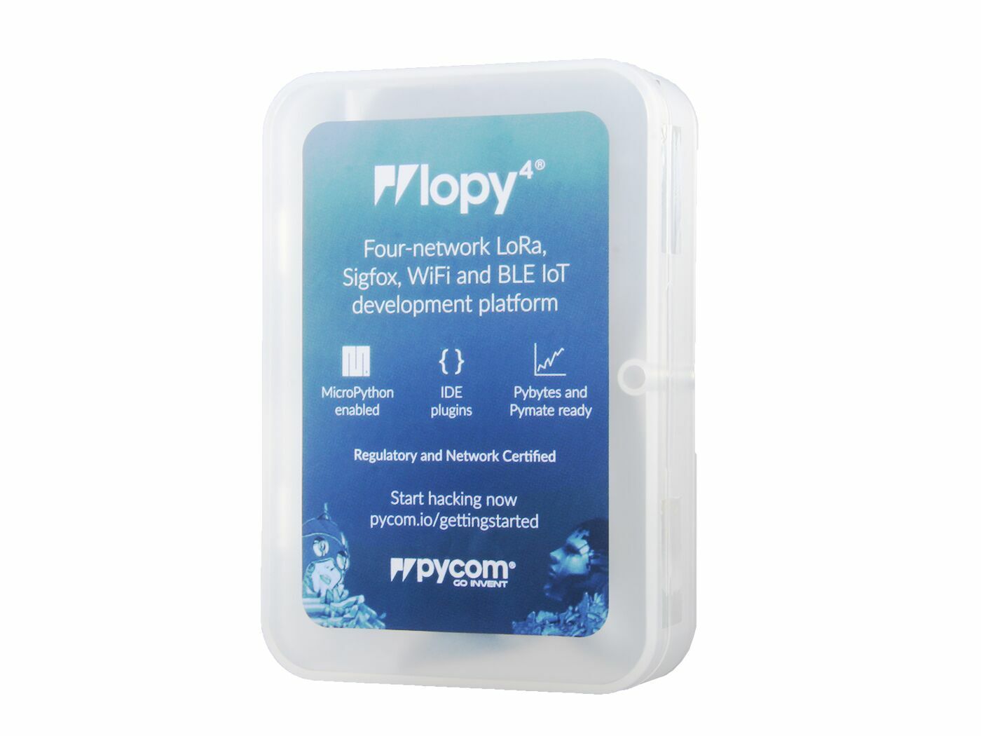 Pycom LoPy4 MicroPython enabled development board (LoRa, Sigfox, WiFi, Bluetooth) - Image 4