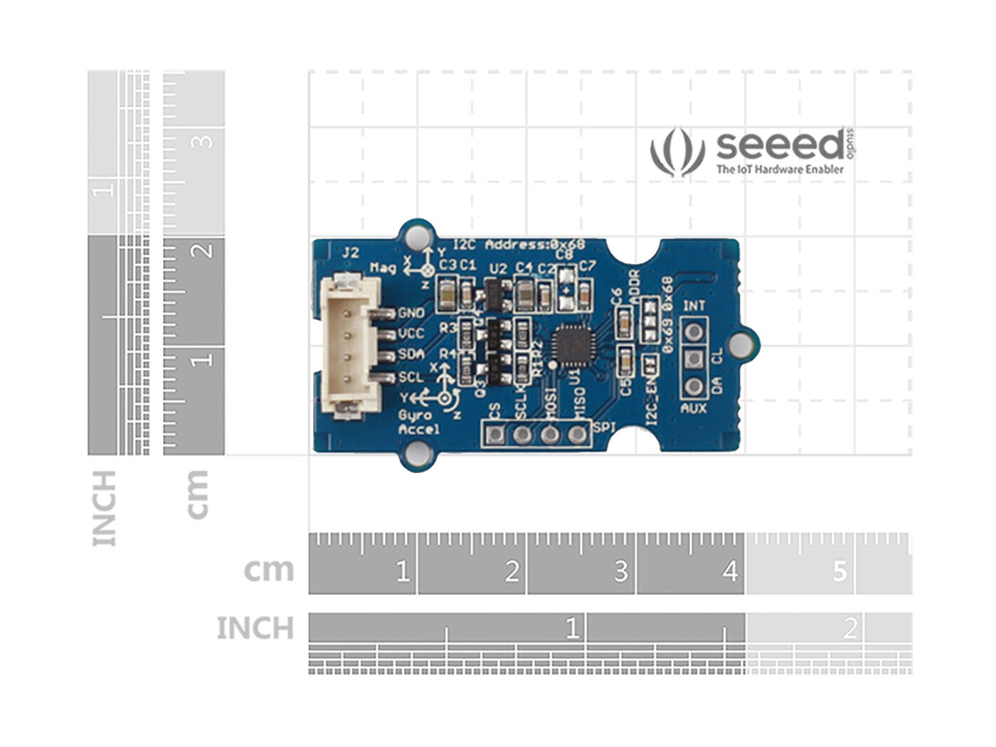 Grove - IMU 9DOF v2.0 - MPU-9250 - Image 4