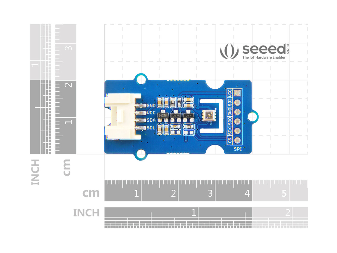 Grove - Temperature, Humidity, Pressure and Gas Sensor for Arduino - BME680 - Image 5