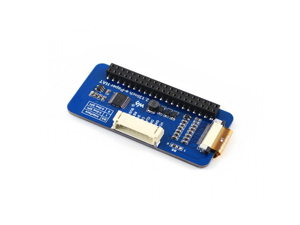 2.13inch E-Ink display HAT for Raspberry Pi & Arduino yellow/black/white 3 color e paper - Image 4