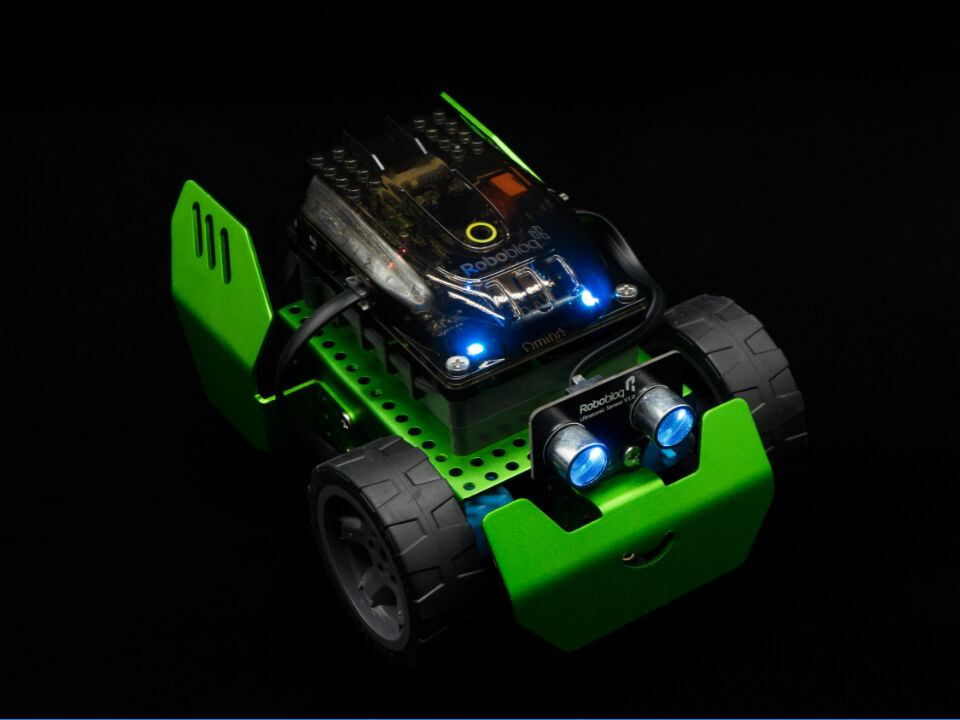 Q-Scout Robot Building Kit Line Follower - Arduino Coding & Graphical Programming, STEM Toy, Lego Compatibility - Image 6