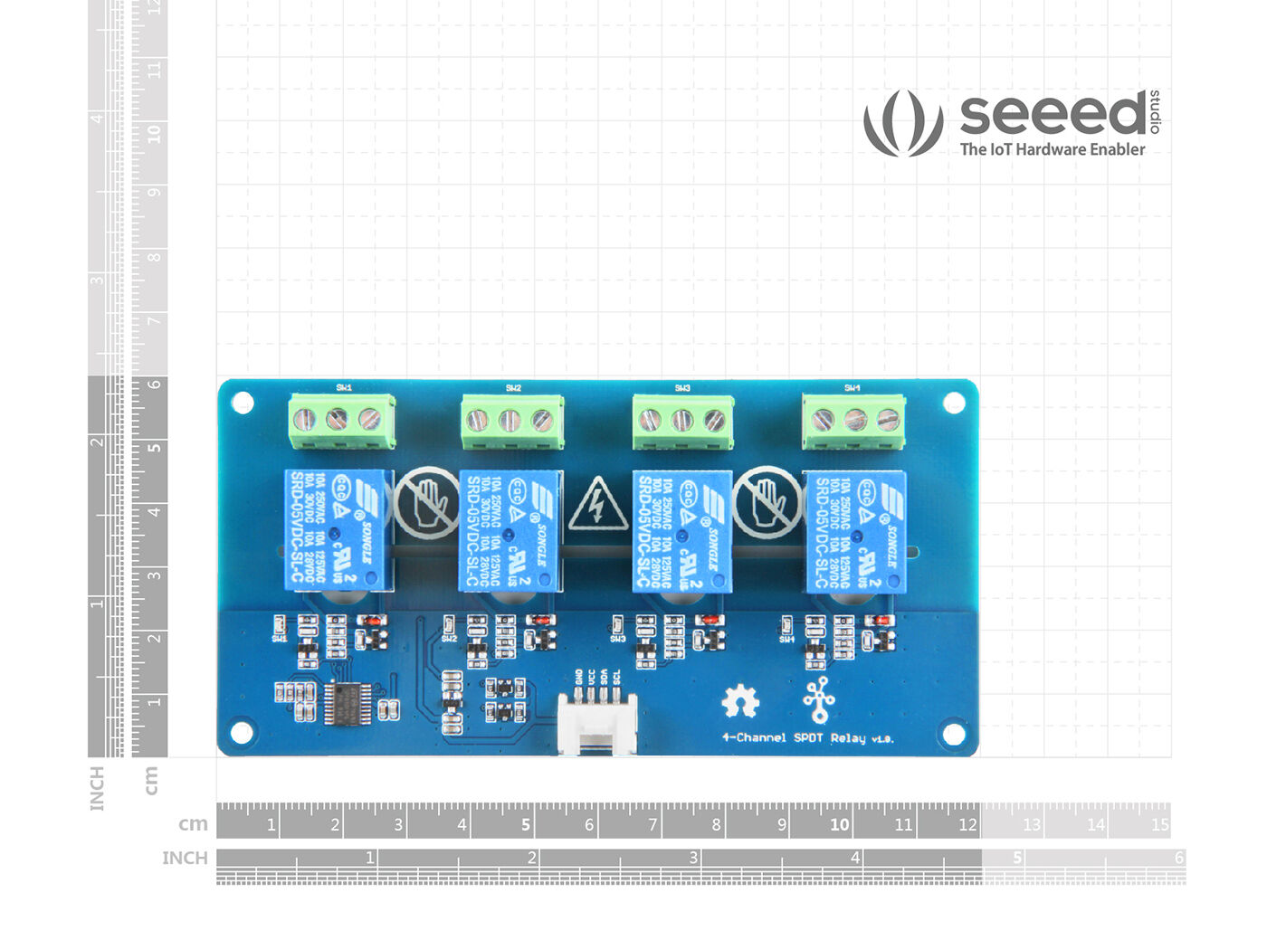 Grove - 4-Channel SPDT Relay - Image 5