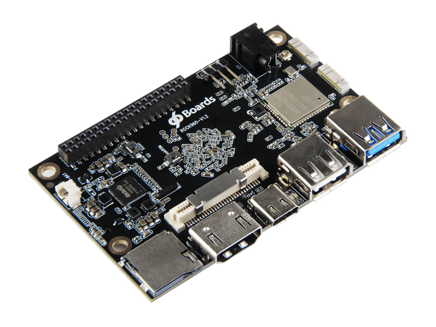 Rock960 Board - Based on the RK3399 SoC - 4GB RAM Version - Image 3